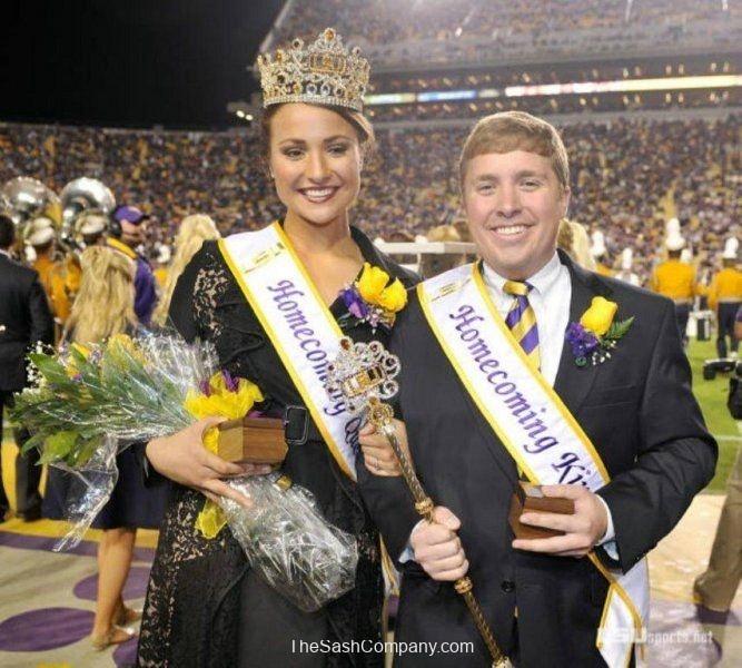 Homecoming King and Queen Sashes