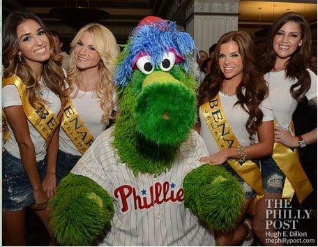 Phillie Phantic at Hamel Foundation and Benari Jewelers Sash