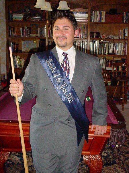 Bachelor of the Year Sash 2003
