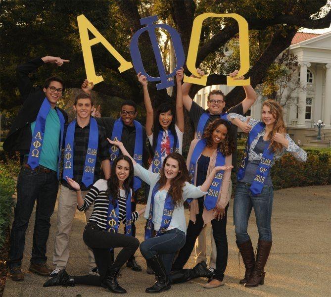 Alpha Phi Omega Graduation Sash Stoles 2016