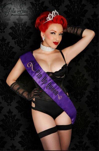 Ink N Iron Pin Up Queen 2013 Queen Mary Long Beach CA