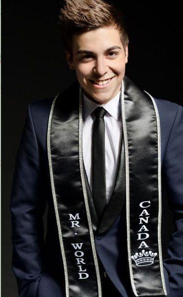 Mr. World Canada 2013 Frankie Cena