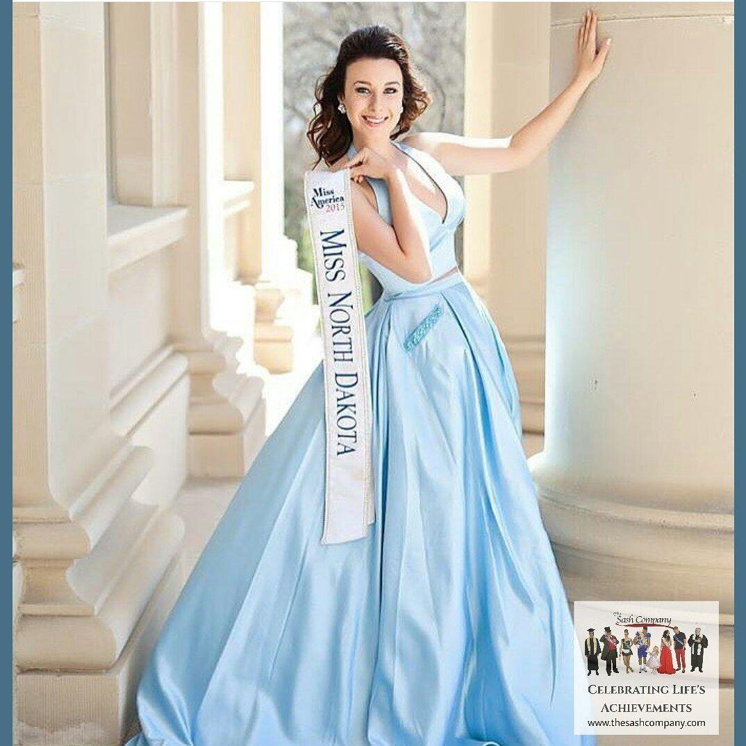 Miss America 2015 Miss Dakota State Pageant Sash