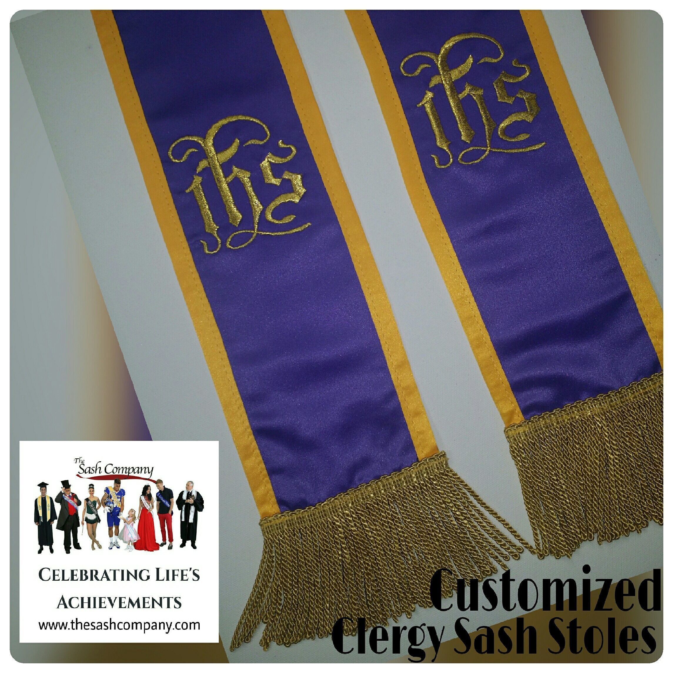 Minister Clergy Sash Stole