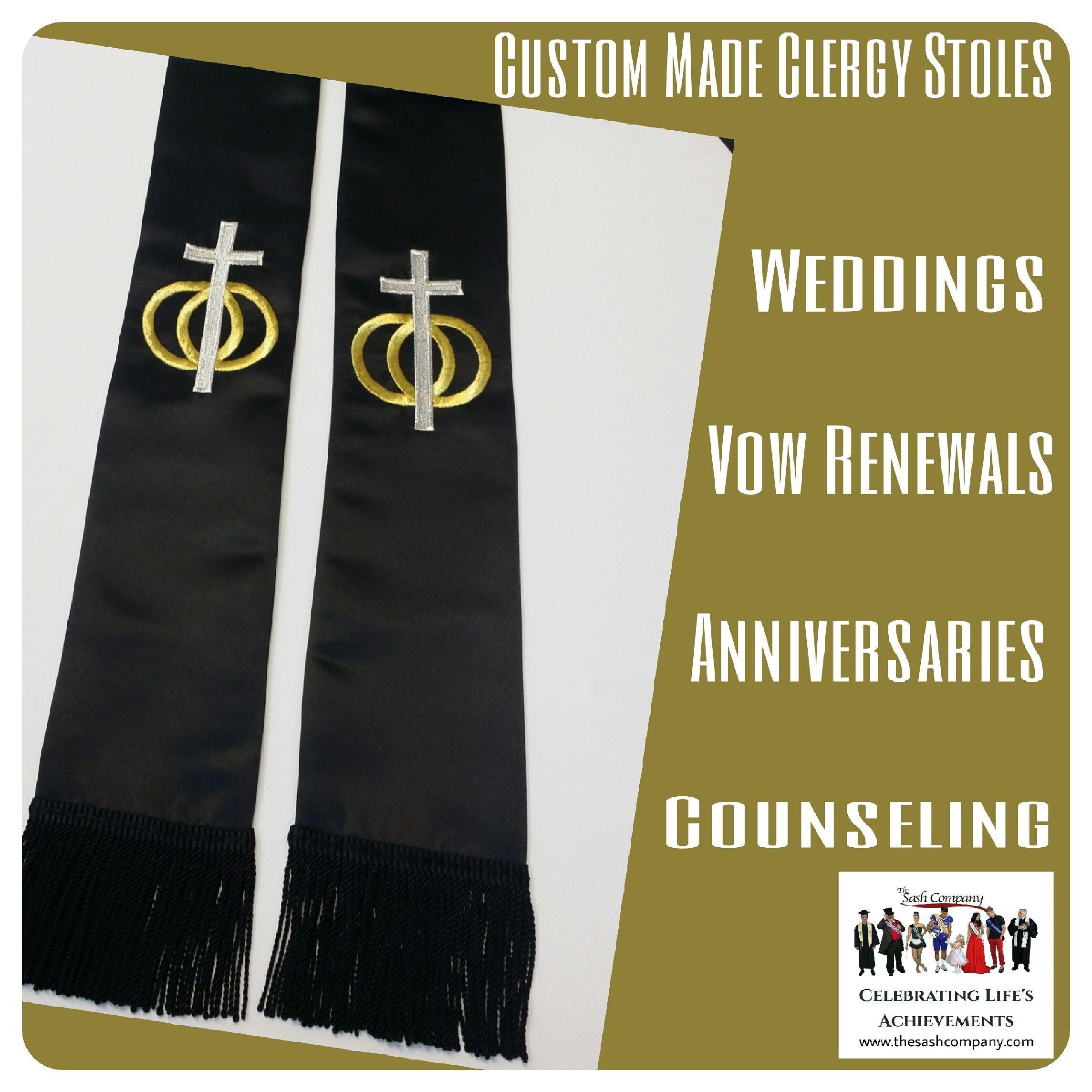 Wedding Clergy Minister Stole