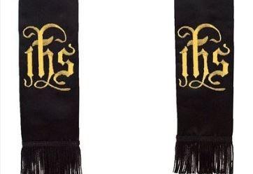 name_of_christ_symbol_-_in_his_service_-_black_w_fringe_4a_1261238639