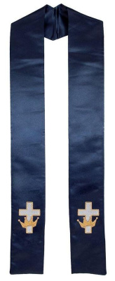 crown_w_cross_clergy_stole_navy_blue
