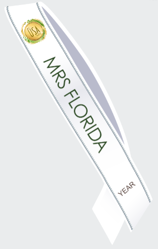 Mrs USA Earth State Sashes