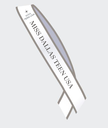 Miss USA Teen Local Sashes