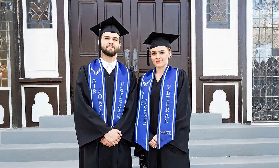Military Graduation Stoles